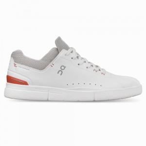 Adidasi Tenis On THE ROGER Advantage Barbati Albi | 187490-QWP