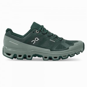 Pantofi Alergare Trail On Cloudventure Waterproof Dama Verzi | 690317-JLY