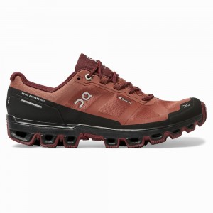Pantofi Alergare Trail On Cloudventure Waterproof Dama Maro Roz | 810394-FLK