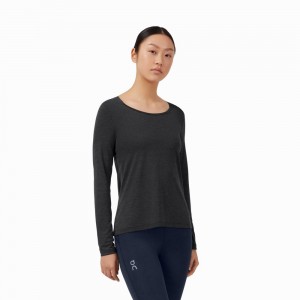 Tricouri On Performance Long-T Dama Negrii | 236950-AHJ
